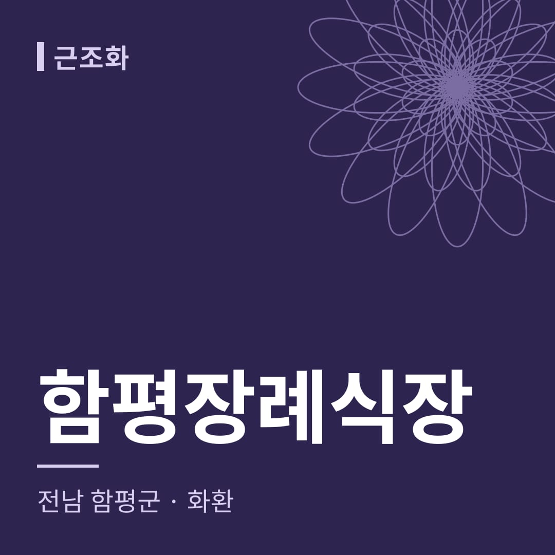 함평장례식장 화환 — 전남 함평군