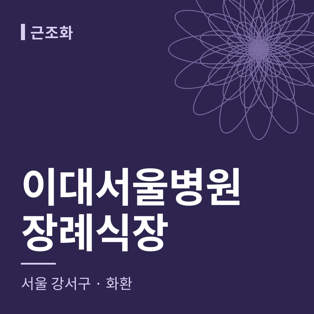 이대서울병원장례식장 화환 — 서울 강서구